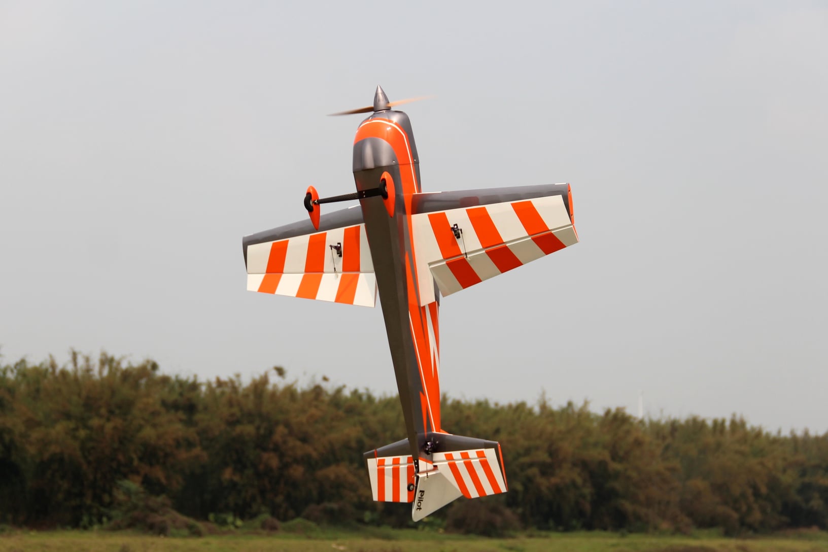 Pilot rc Laser 08 orange/silver 67" 1.70m