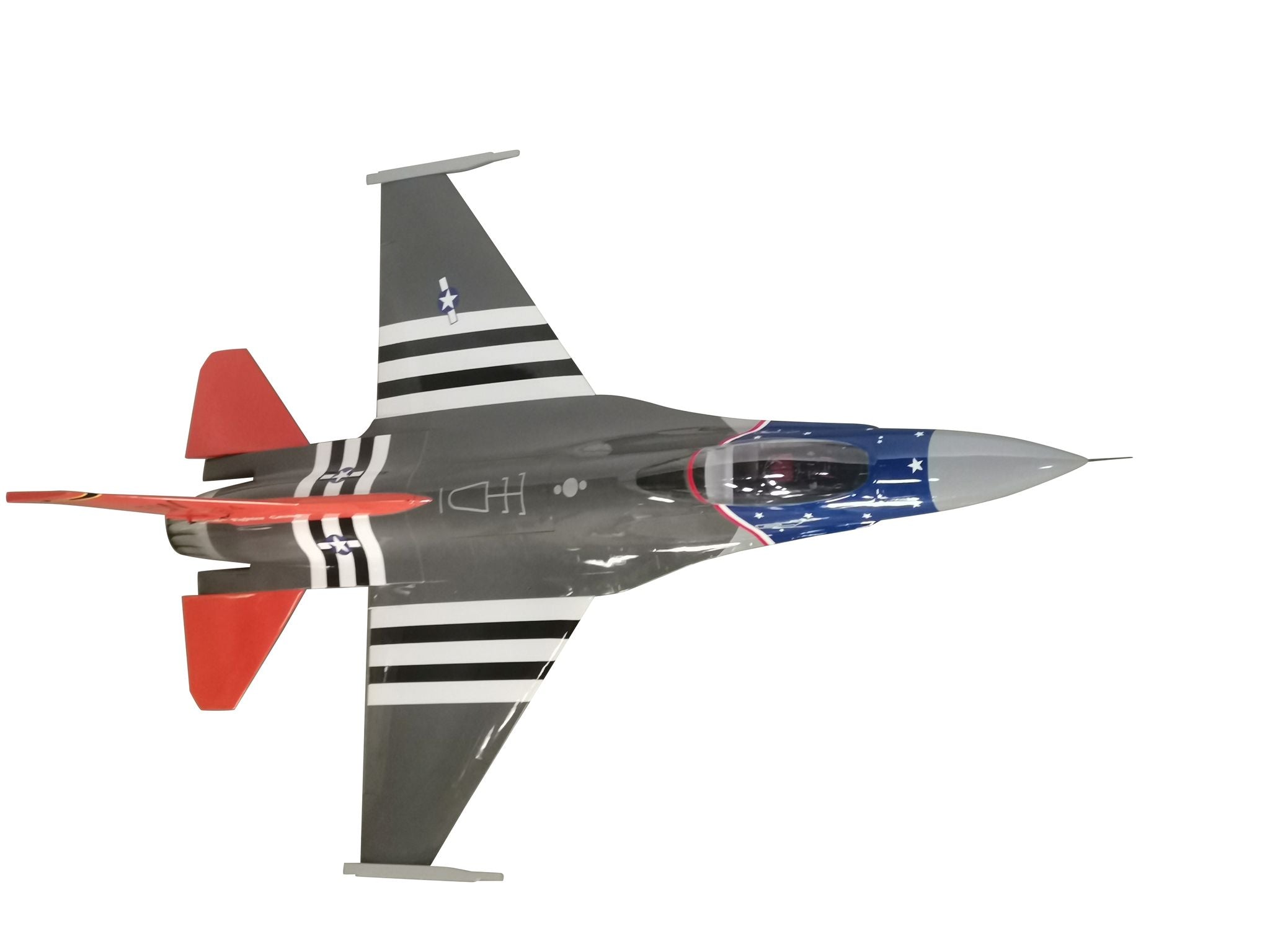 Pilot rc 1/8 F16 1.81m (71.3′′) incl retracts 04