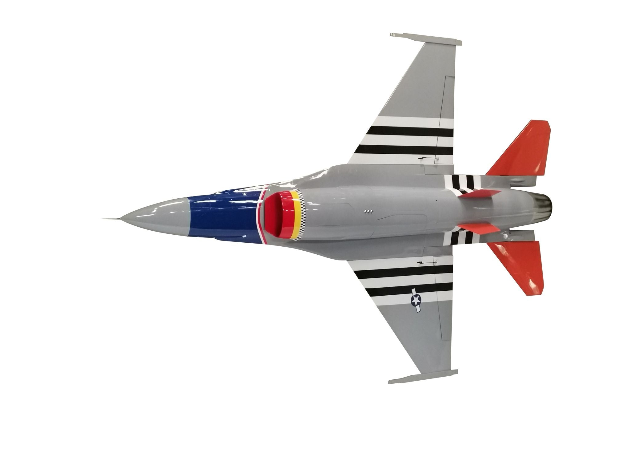 Pilot rc 1/8 F16 1.81m (71.3′′) incl retracts 04