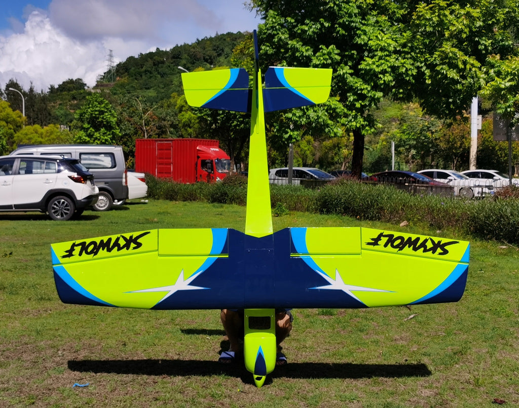 » Pilot rc Skywolf V2 04 green/blue 73" 1.85m