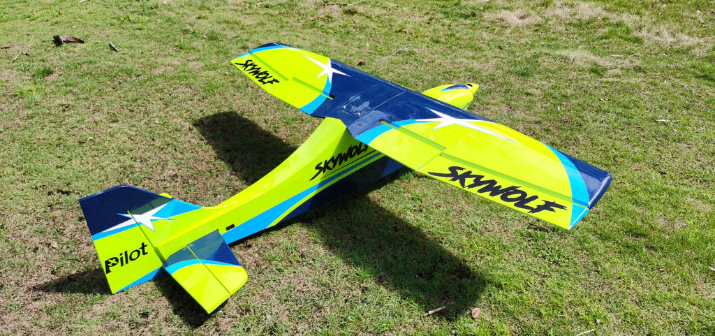» Pilot rc Skywolf V2 04 green/blue 73" 1.85m
