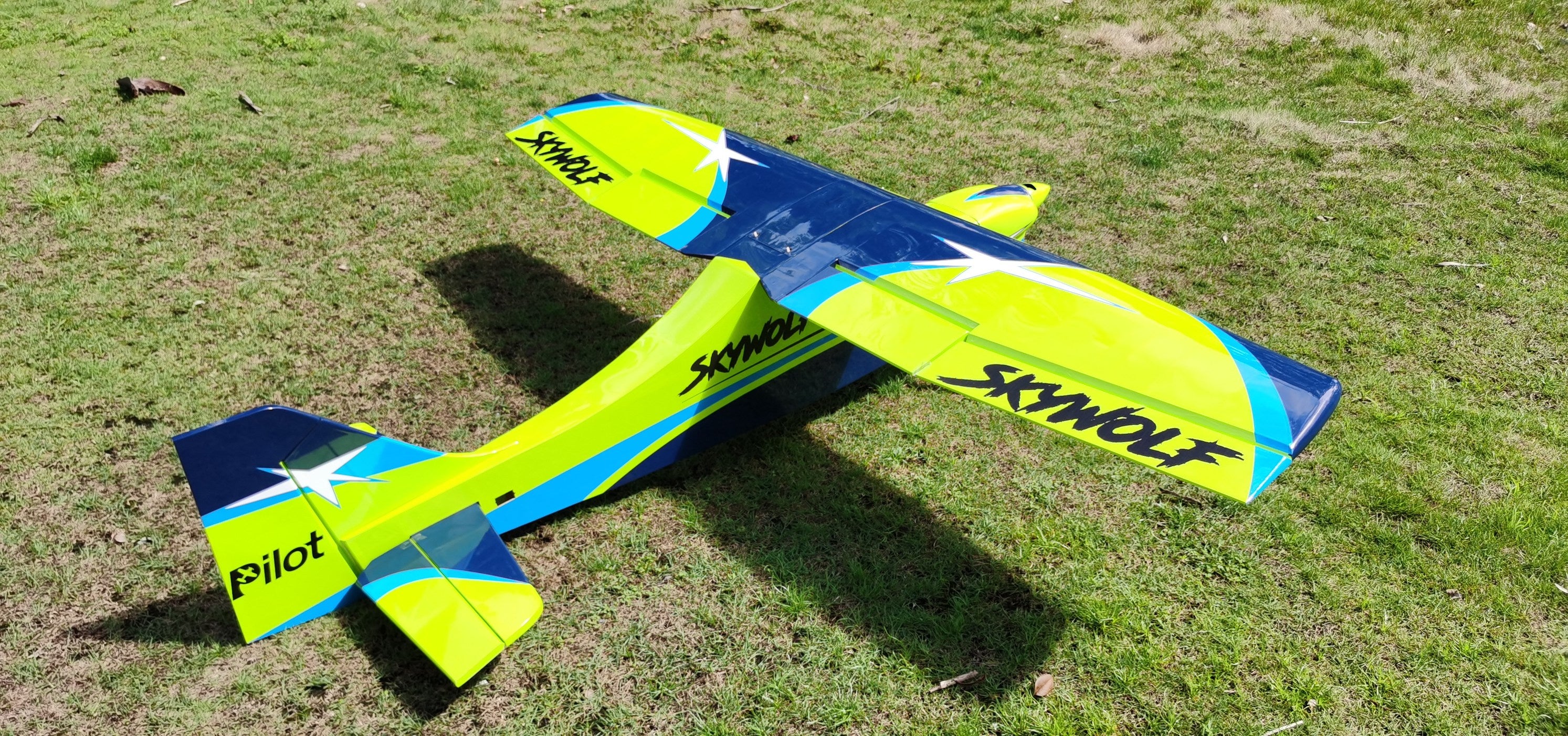 » Pilot rc Skywolf V2 04 green/blue 73" 1.85m