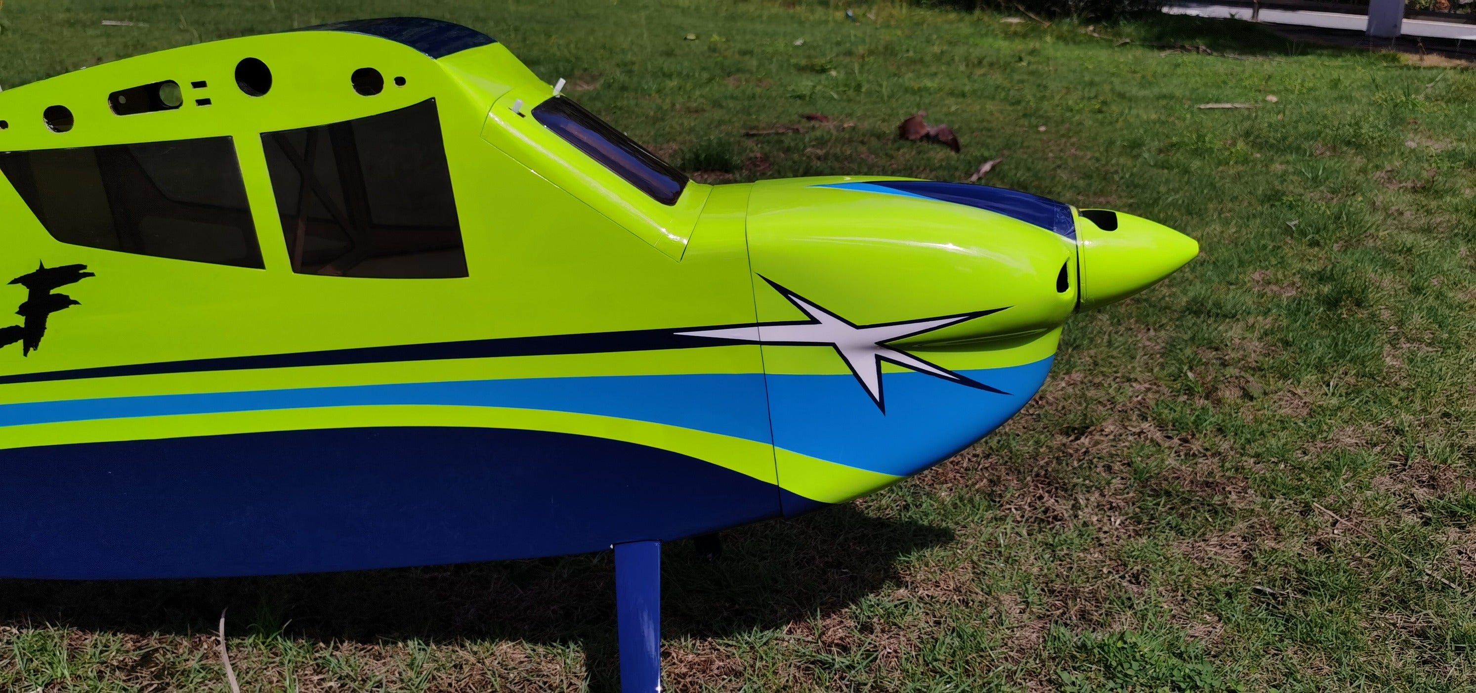 » Pilot rc Skywolf V2 04 green/blue 73" 1.85m