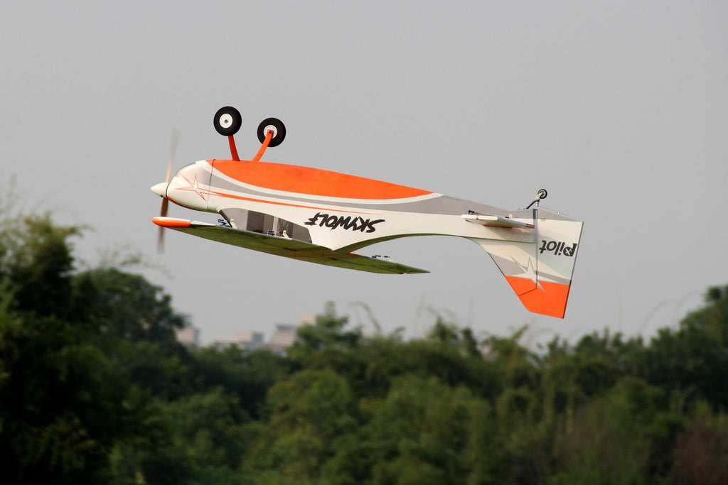 Pilot rc Skywolf V2 05 orange/white 73" 1.85m