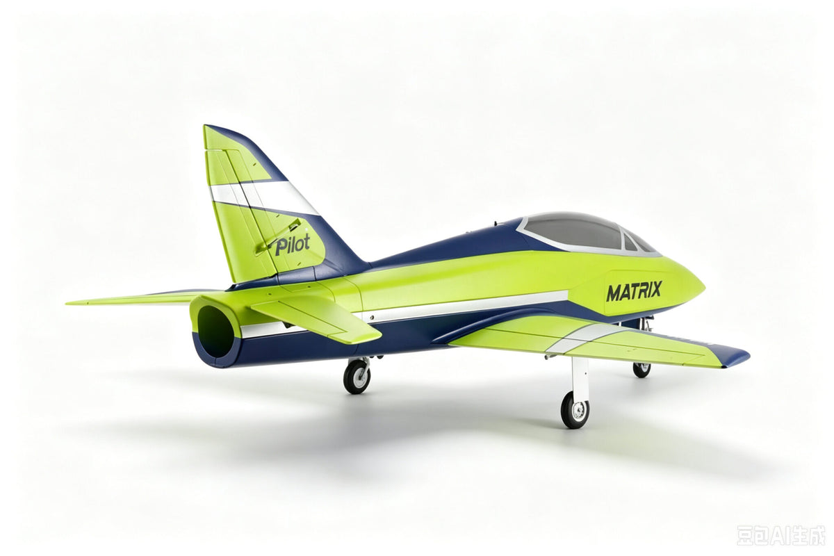 Pilot-RC Foam Matrix EDF 90mm grün/blau