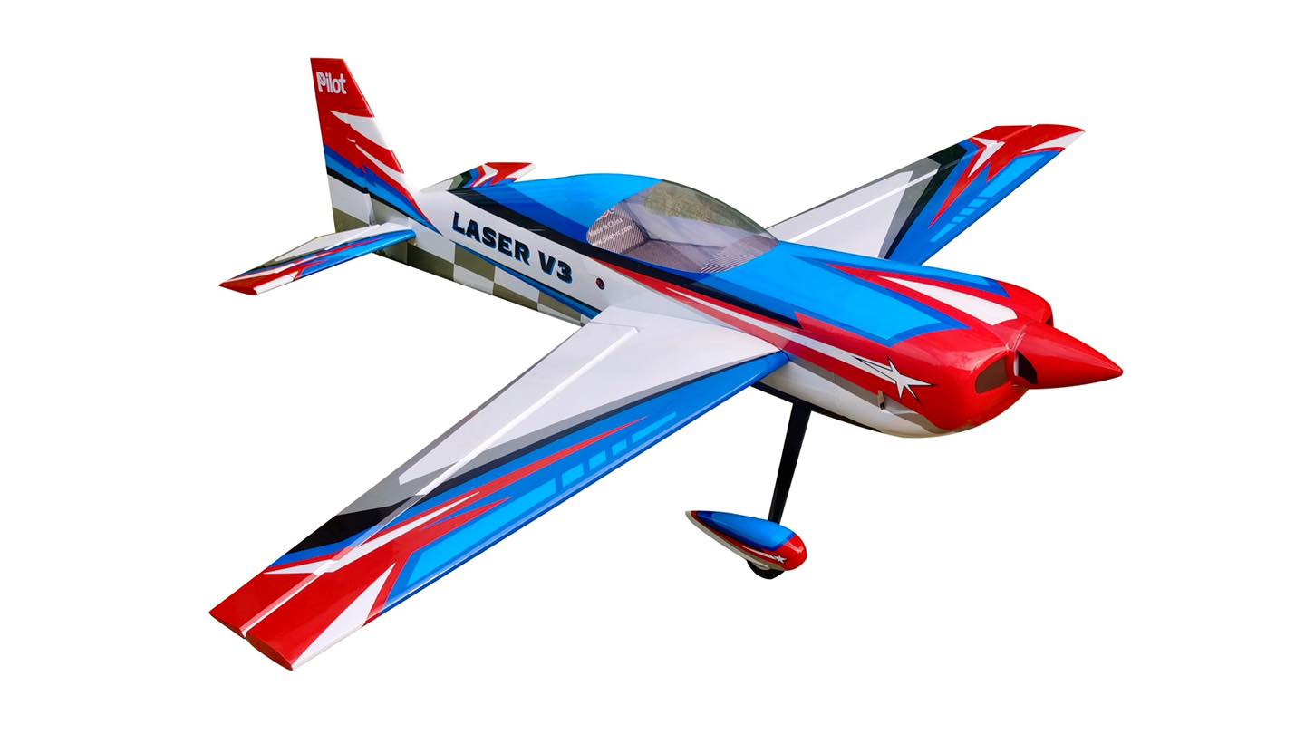 Pilot rc Laser *V3* 09 RYU Color Scheme 88" 2.23m