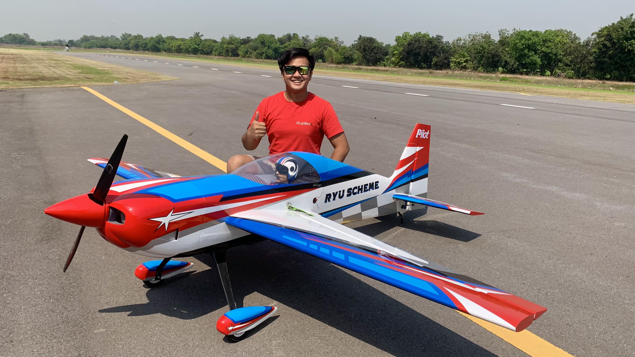 Pilot rc Laser *V3* 09 RYU Color Scheme 103"