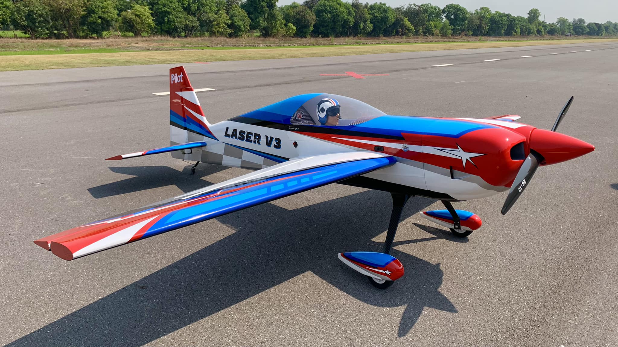 Pilot rc Laser *V3* 09 RYU Color Scheme 103"