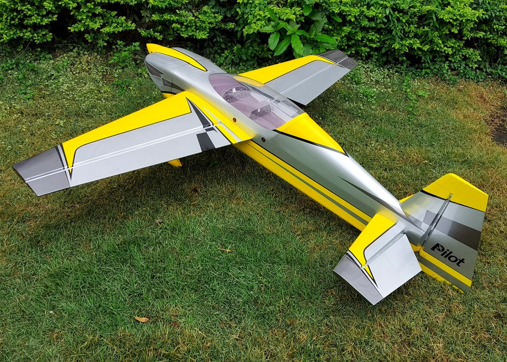 » Pilot rc Extra NG 06 yellow/silver 78" 1.97m