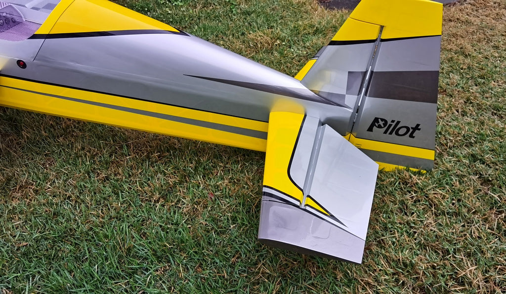» Pilot rc Extra NG 06 yellow/silver 78" 1.97m