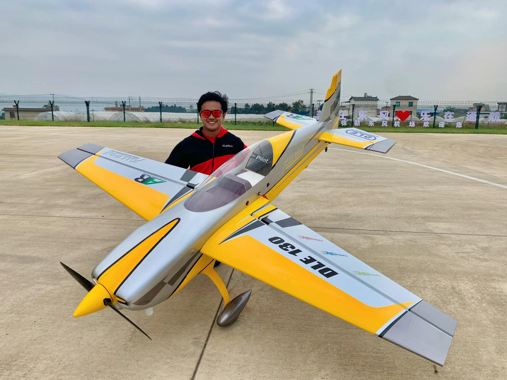 » Pilot rc Extra NG 06 yellow/silver 78" 1.97m