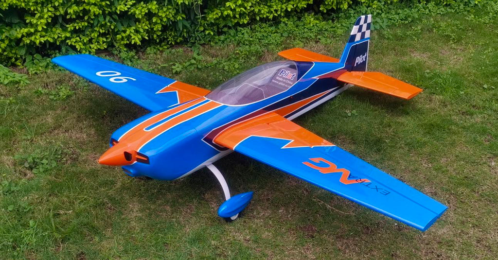 » Pilot rc Extra NG 05 blue/orange 67" 1.70m