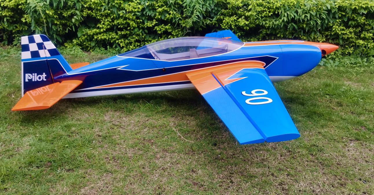 » Pilot rc Extra NG 05 blue/orange 67" 1.70m