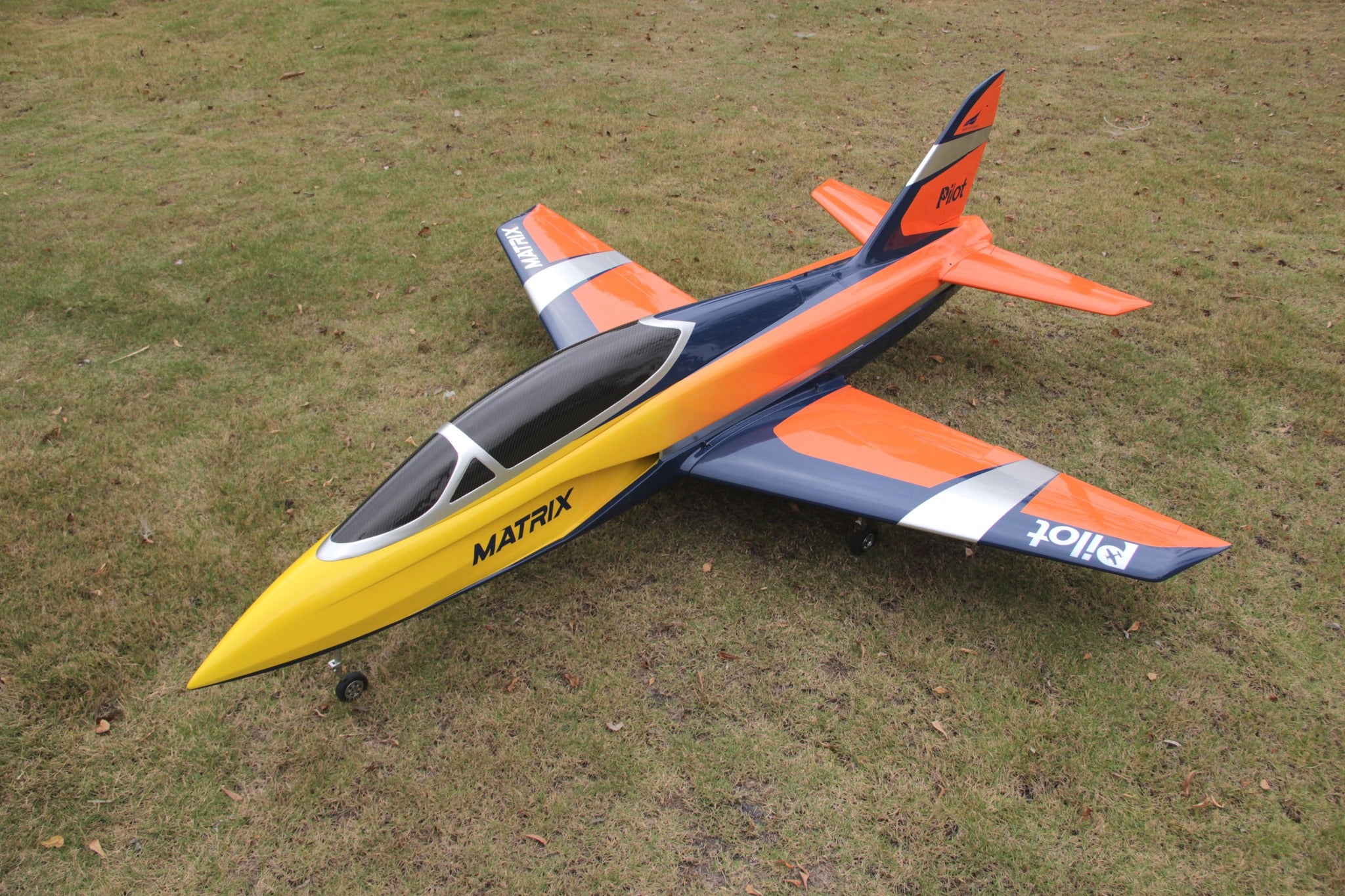 Pilot rc 2.2m Matrix incl retracts 02 orange/yellow/blue