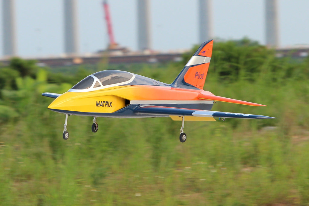 Pilot rc 2.8m Matrix incl retracts 02 orange/yellow/blue
