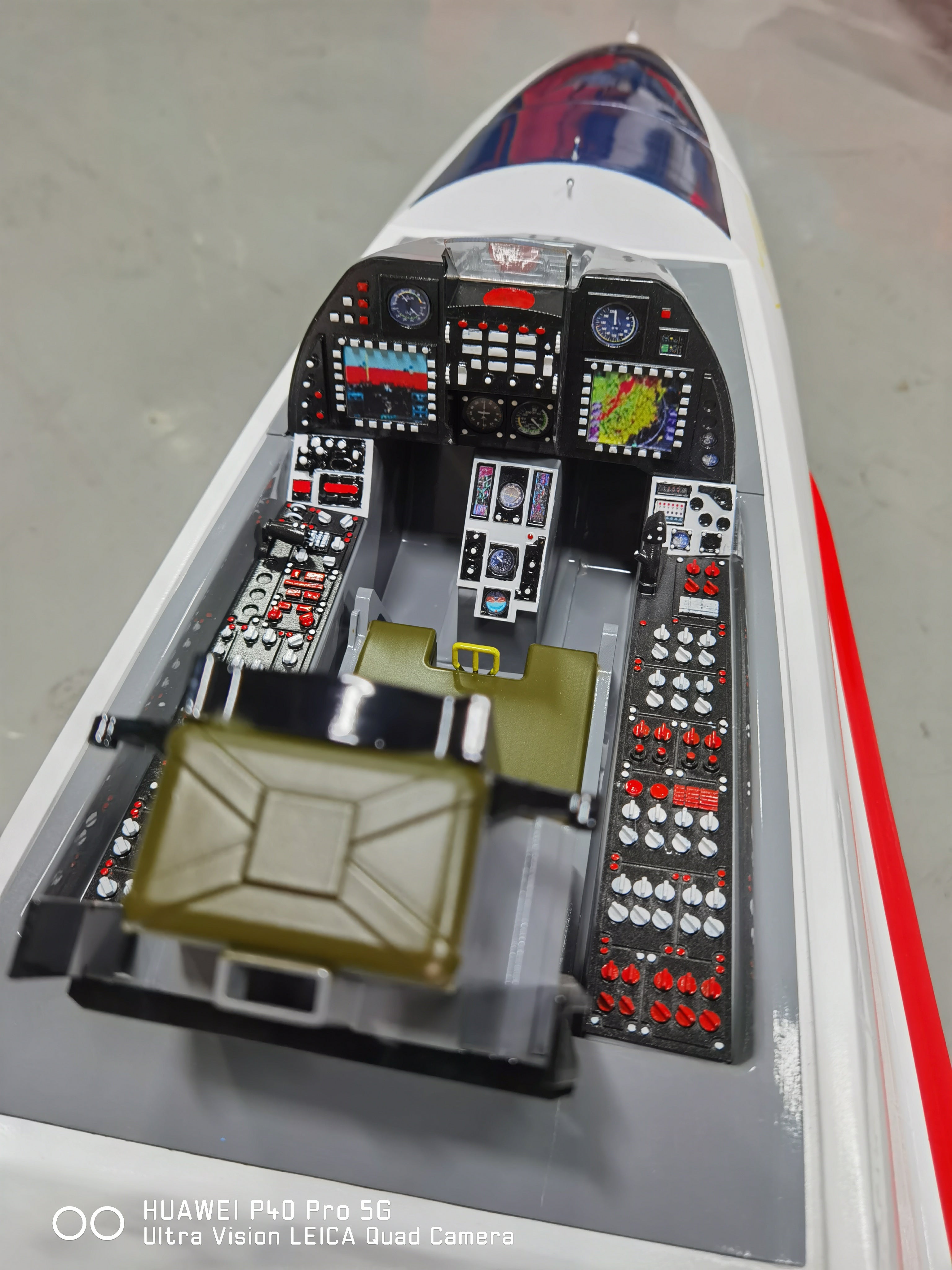 Pilot rc Cockpit Set 1/5 F16