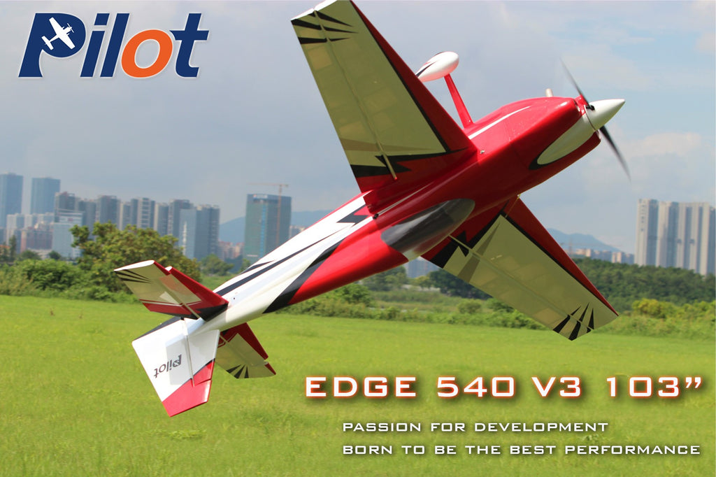 Pilot rc Edge 540V3 01 red 75" 1.90m