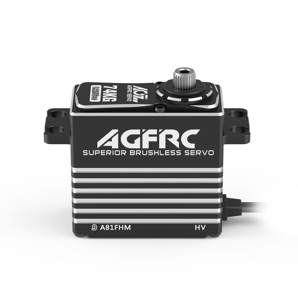 AGF RC A81FHM HV 74KG Super Torque 4-Poles Brushless Motor Programmable Servo