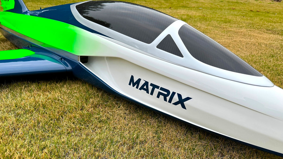 Pilot rc 2.2m Matrix incl retracts 05 blue/green