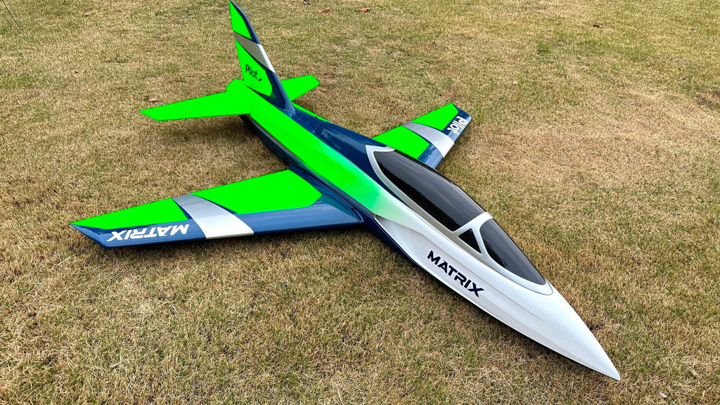 Pilot rc 2.2m Matrix incl retracts 05 blue/green