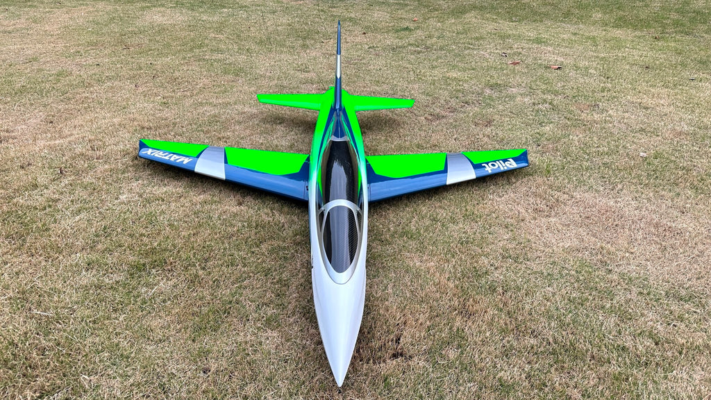 Pilot rc 2.2m Matrix incl retracts 05 blue/green