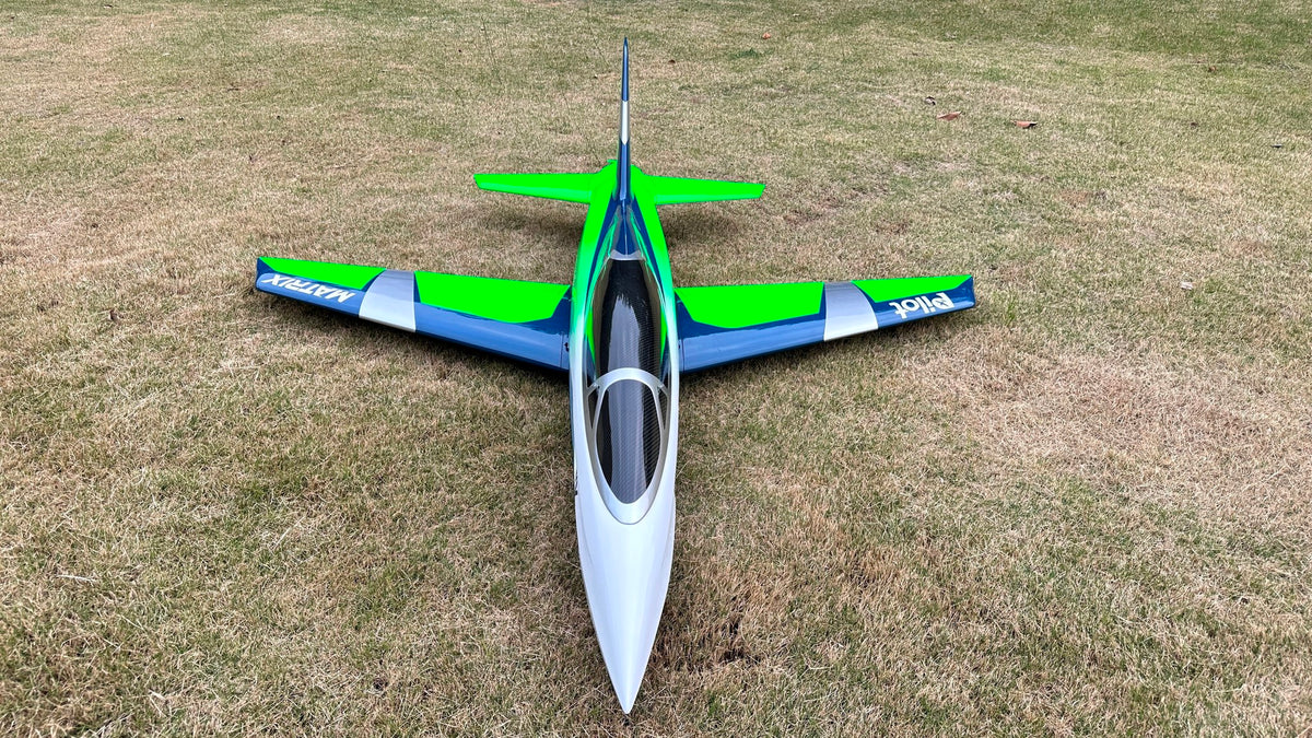 Pilot rc 2.2m Matrix incl retracts 05 blue/green