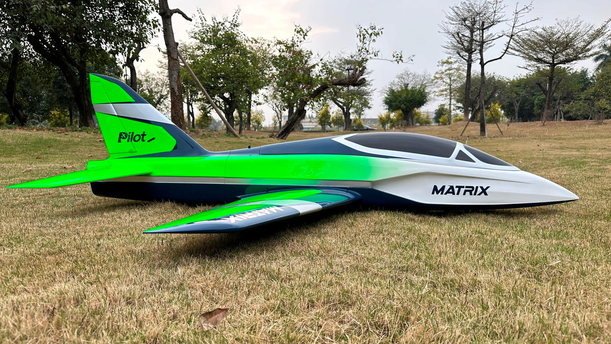 Pilot rc 2.2m Matrix incl retracts 05 blue/green