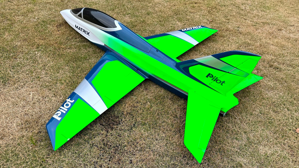 Pilot rc 2.2m Matrix incl retracts 05 blue/green