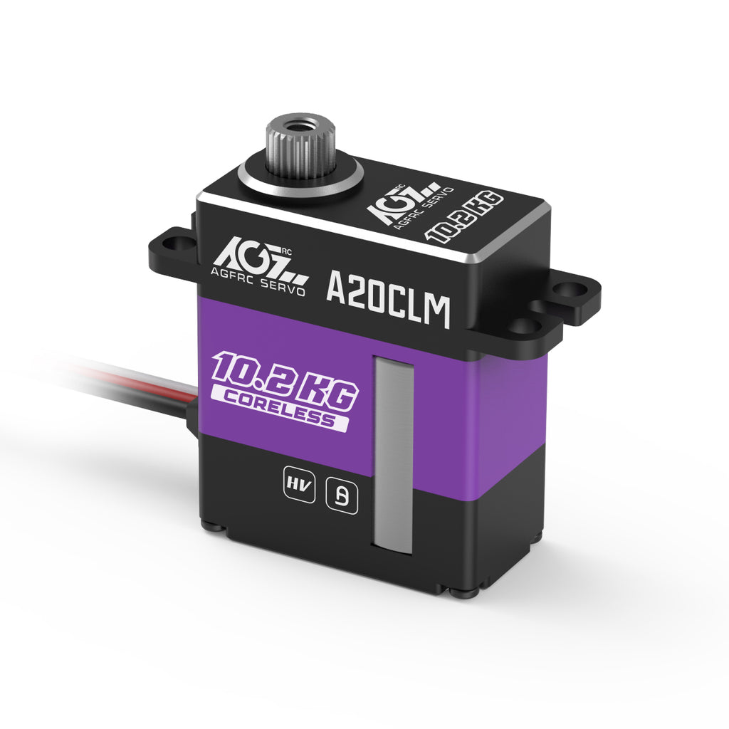 AGF A20CLM 10.2KG 0.093Sec High Voltage Programmable Mini Servo