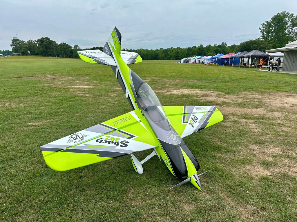 Pilot rc Sbach V2 75" 1.90m 10 green/black/white Ryu Scheme