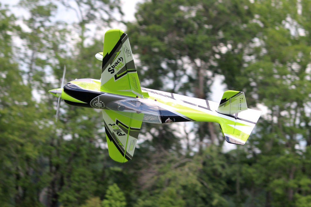 Pilot RC Sbach V2 103" 10 Green/Black/White Ryu Scheme