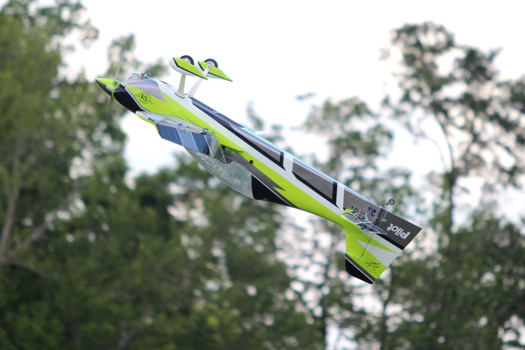 Pilot RC Sbach V2 103" 10 Green/Black/White Ryu Scheme