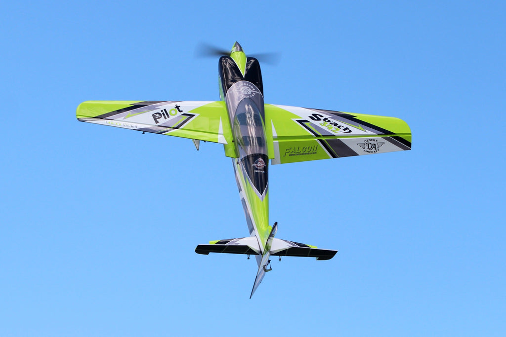 Pilot rc Sbach V2 75" 1.90m 10 green/black/white Ryu Scheme
