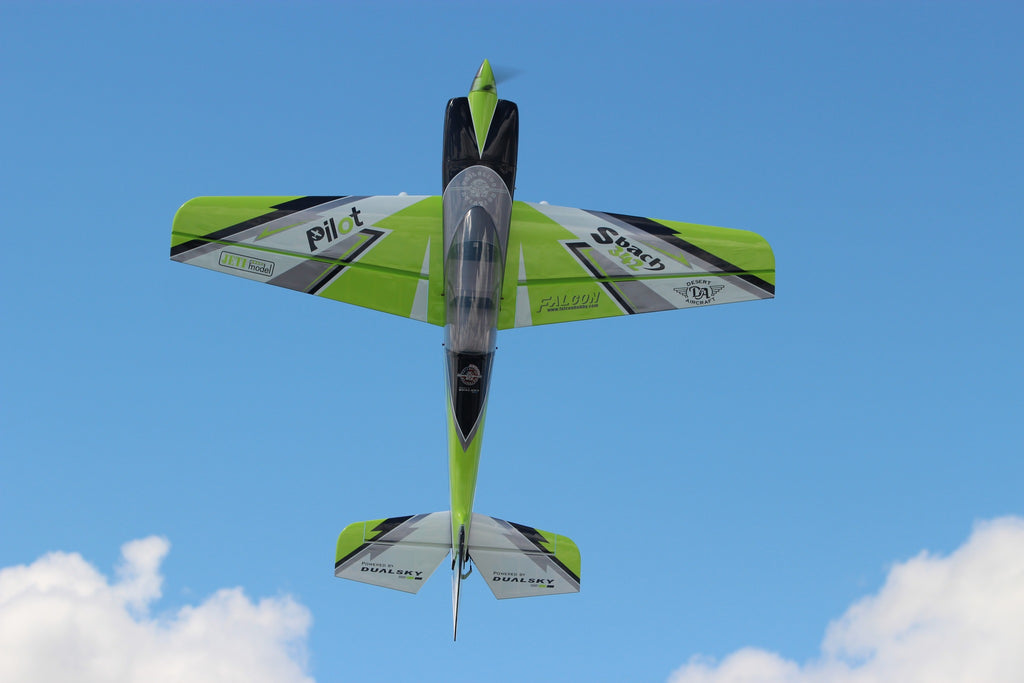 Pilot rc Sbach V2 90" 2.29m 10 green/black/white Ryu Scheme