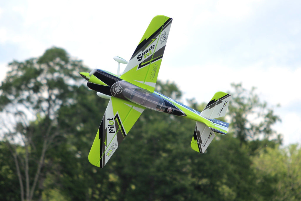 Pilot RC Sbach V2 103" 10 Green/Black/White Ryu Scheme