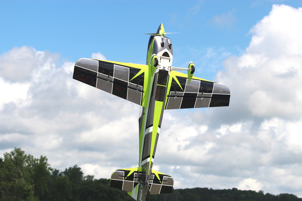 Pilot rc Sbach V2 75" 1.90m 10 green/black/white Ryu Scheme