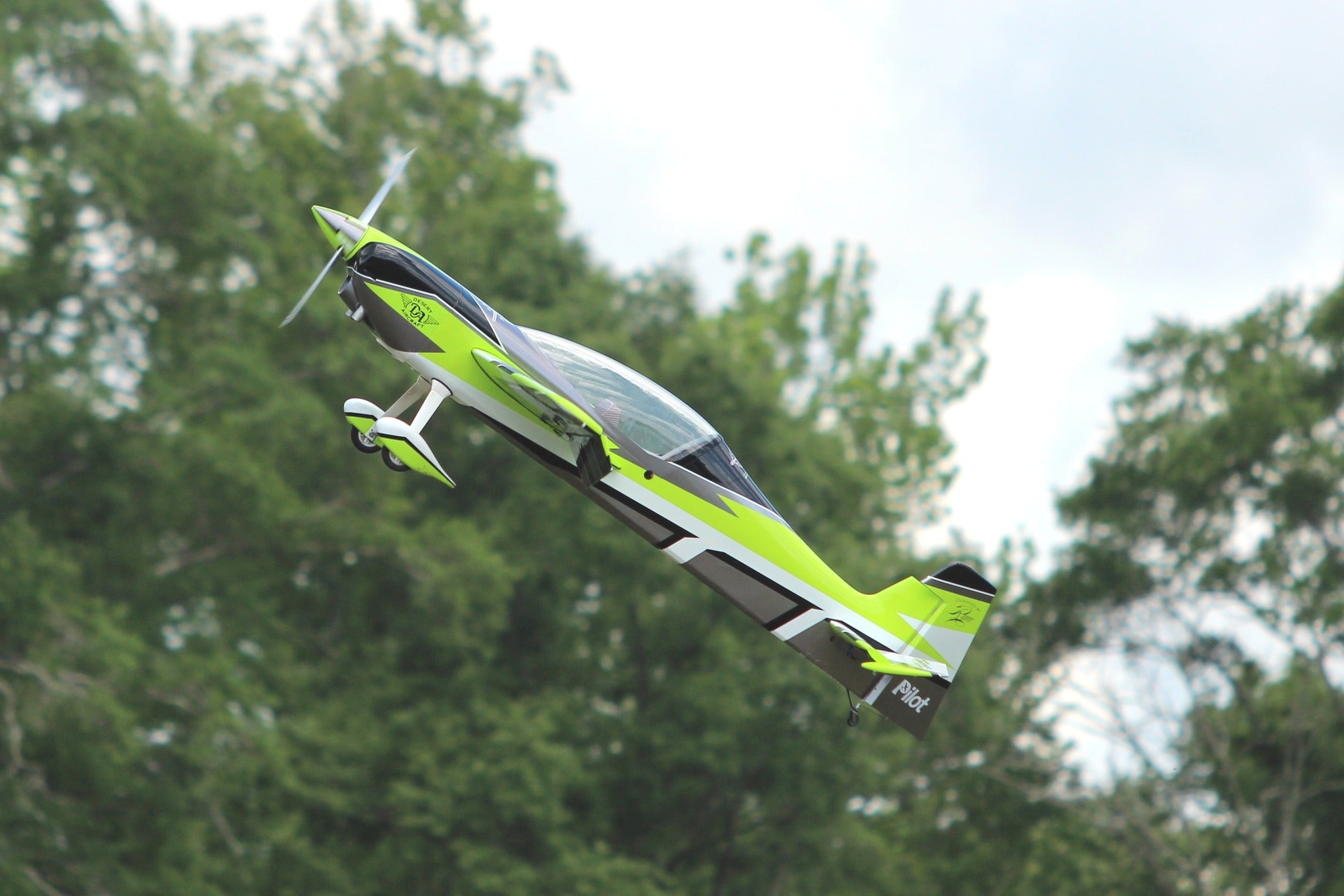Pilot rc Sbach V2 90" 2.29m 10 green/black/white Ryu Scheme