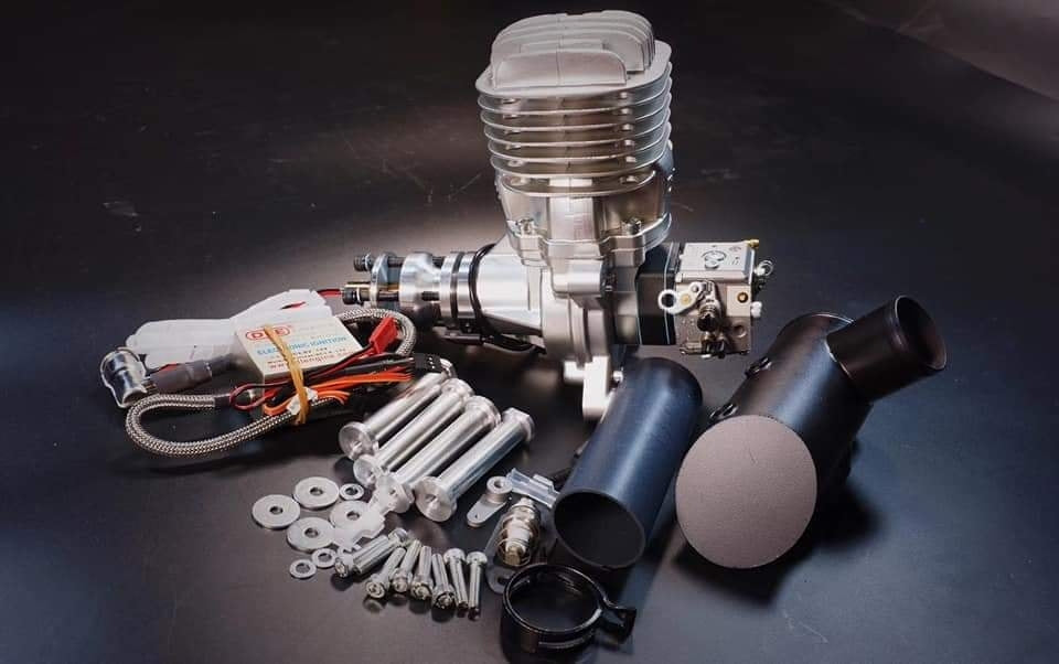 DLE65 model airplane engine