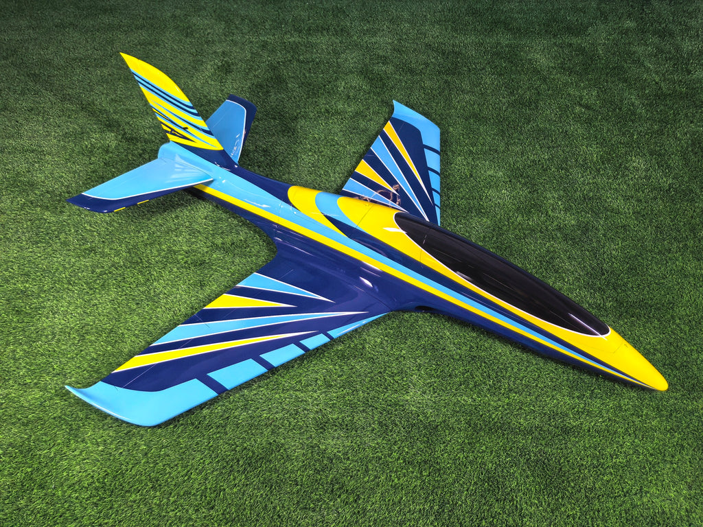 Pilot RC 2.2m Predator Jet V2, 30, Einziehfahrwerk, Air Trap, Schubrohr.