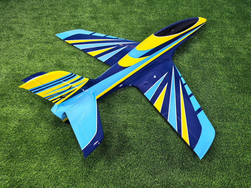 Pilot RC 2.2m Predator Jet V2, 30, Einziehfahrwerk, Air Trap, Schubrohr.