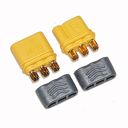 1 Pair MR30 Connector Plug With Sheath Female & Male