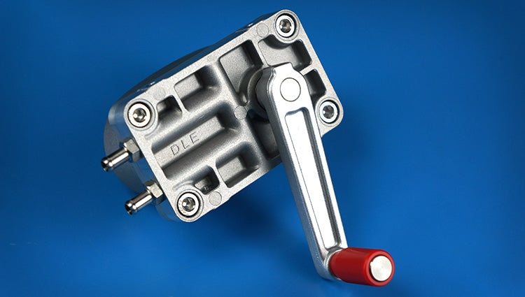 DLE high flow metal gear hand crank fuel pump