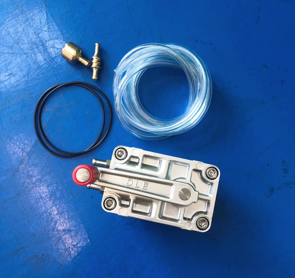 DLE high flow metal gear hand crank fuel pump