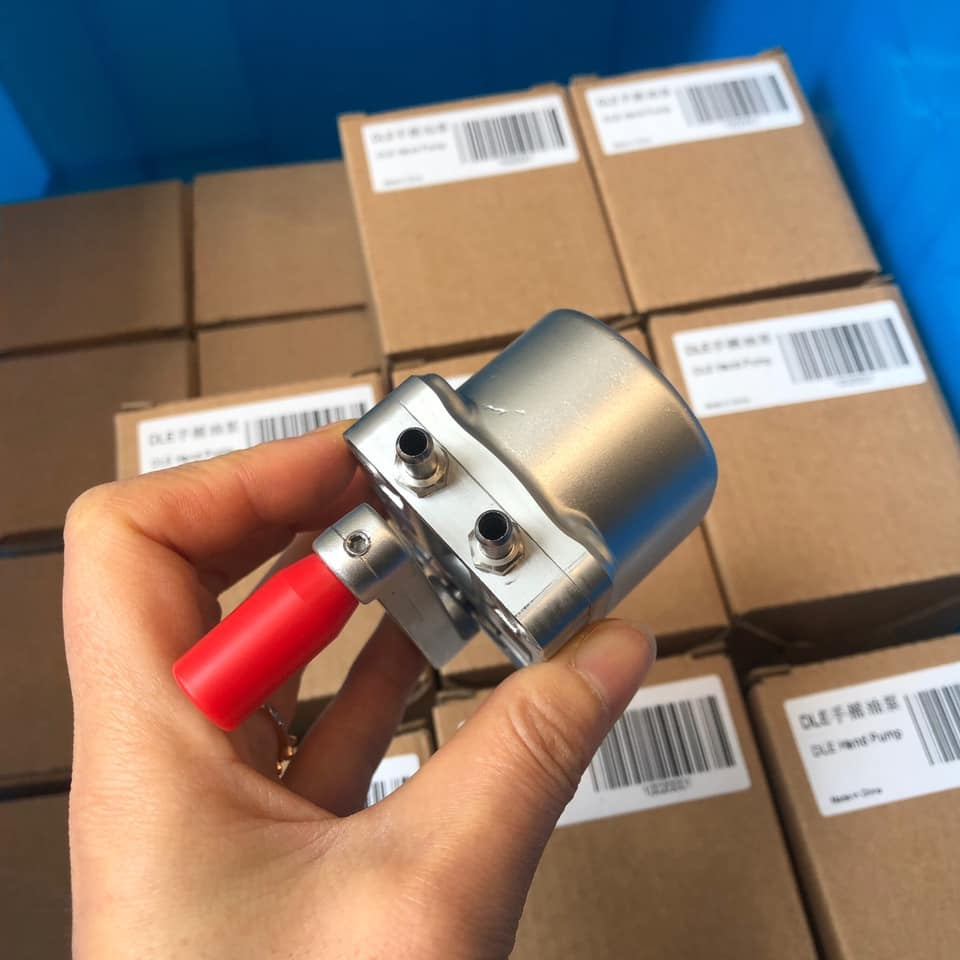 DLE high flow metal gear hand crank fuel pump