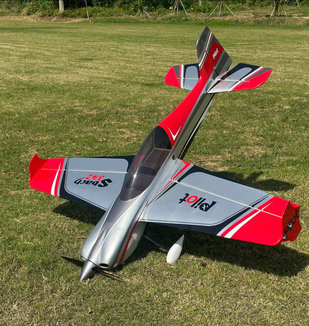 Pilot rc Sbach V2 90" 2.29m 11 red/silver