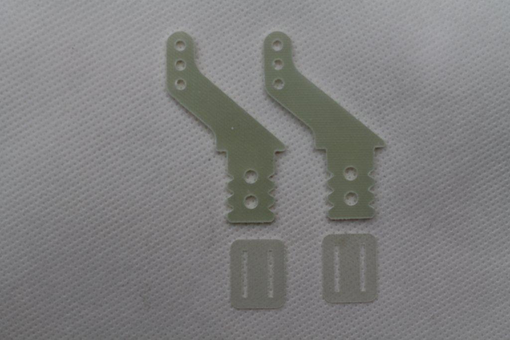 Glass fibre control horn set prc
