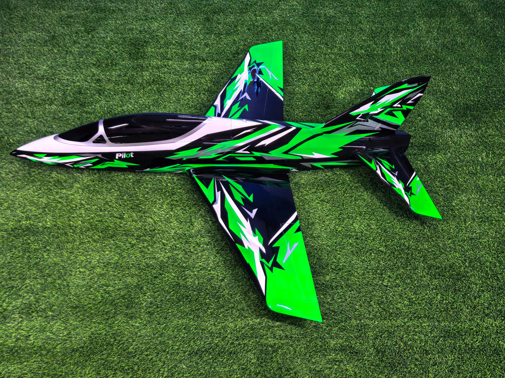 Pilot rc 2.2m Matrix incl retracts 09 green/black