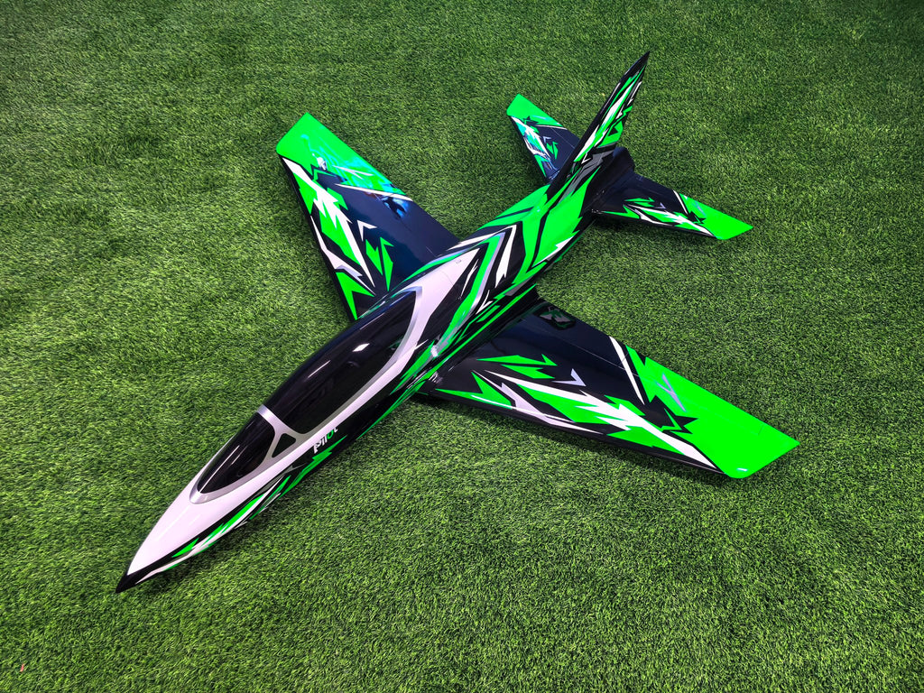 Pilot rc 2.2m Matrix incl retracts 09 green/black