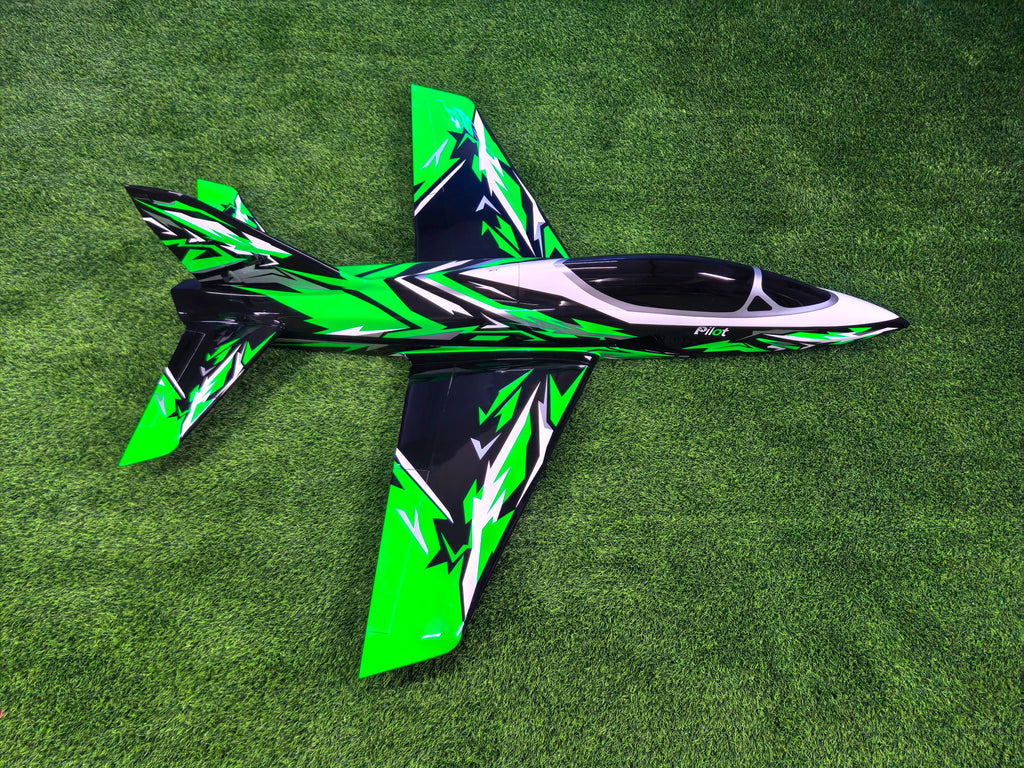 Pilot rc 2.2m Matrix incl retracts 09 green/black