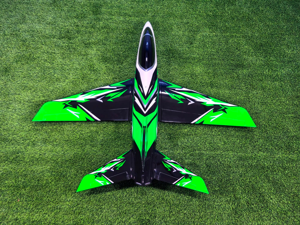 Pilot rc 2.2m Matrix incl retracts 09 green/black